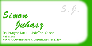 simon juhasz business card